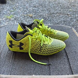 Under Armour Neon Yellow Athletic Shoes